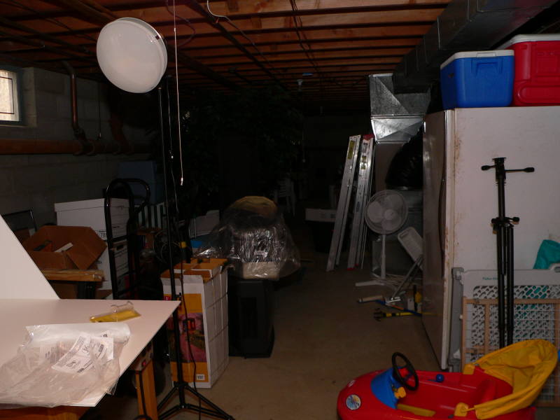 The Basement Before Remodeling